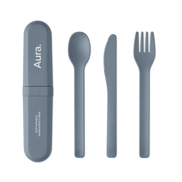 Cutlery set and case in PLA - MO2743 (MOCN#20)